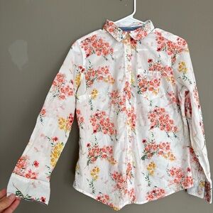 Summer floral shirt St. John’s Bay 100% cotton floral button down